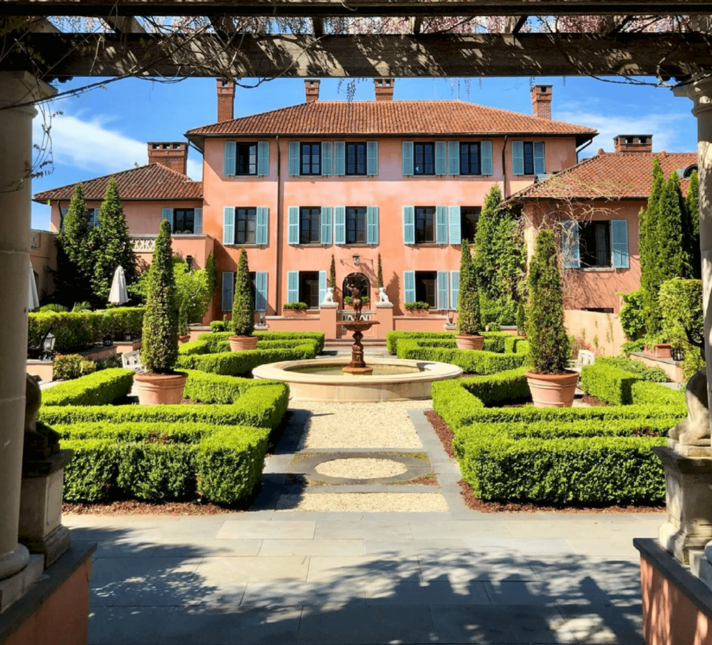 Tuscan Villa Estate at Glenmere Mansion.